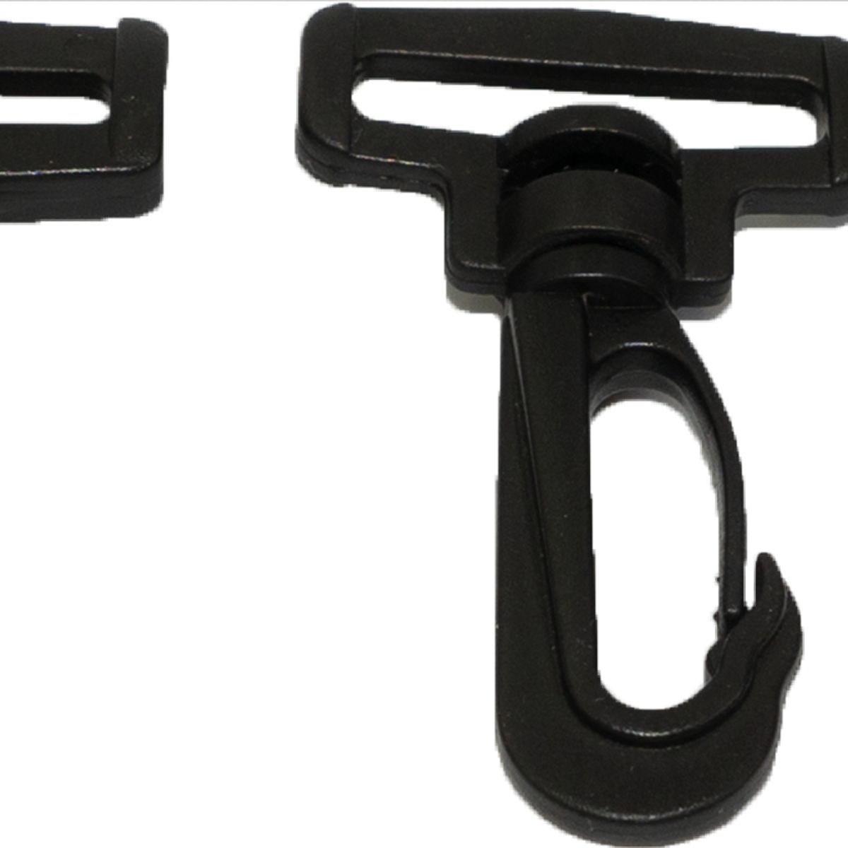 GENERICO - Mosquetón giratorio para huincha de 3,8cm para Mochila Bolso