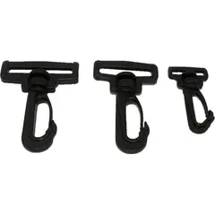 GENERICO - Mosquetón giratorio para huincha de 3,8cm para Mochila Bolso