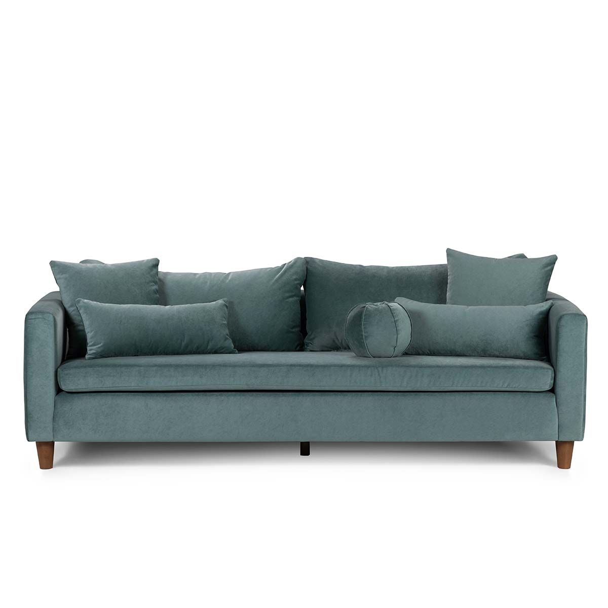 ROSEN - Sofá Rosen Conery 3,5 Cuerpos Tela Teal