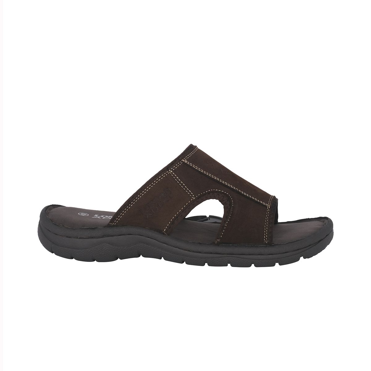 LONDON ADIXT - Hawaiana de Cuero Hombre Café Eucalipto London Adixt