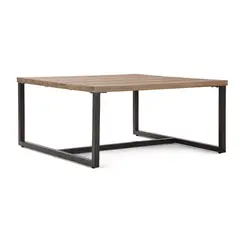 ROSEN - Mesa de Centro Clay Cuadrada 90 x 90 cm