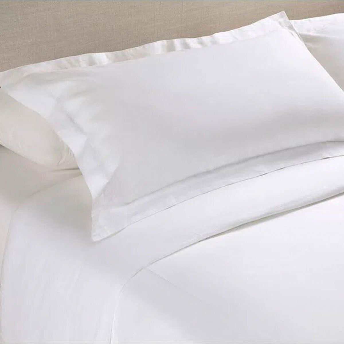 ROSEN - Funda Plumón Rosen Lino Pure Liso Súper king Blanco