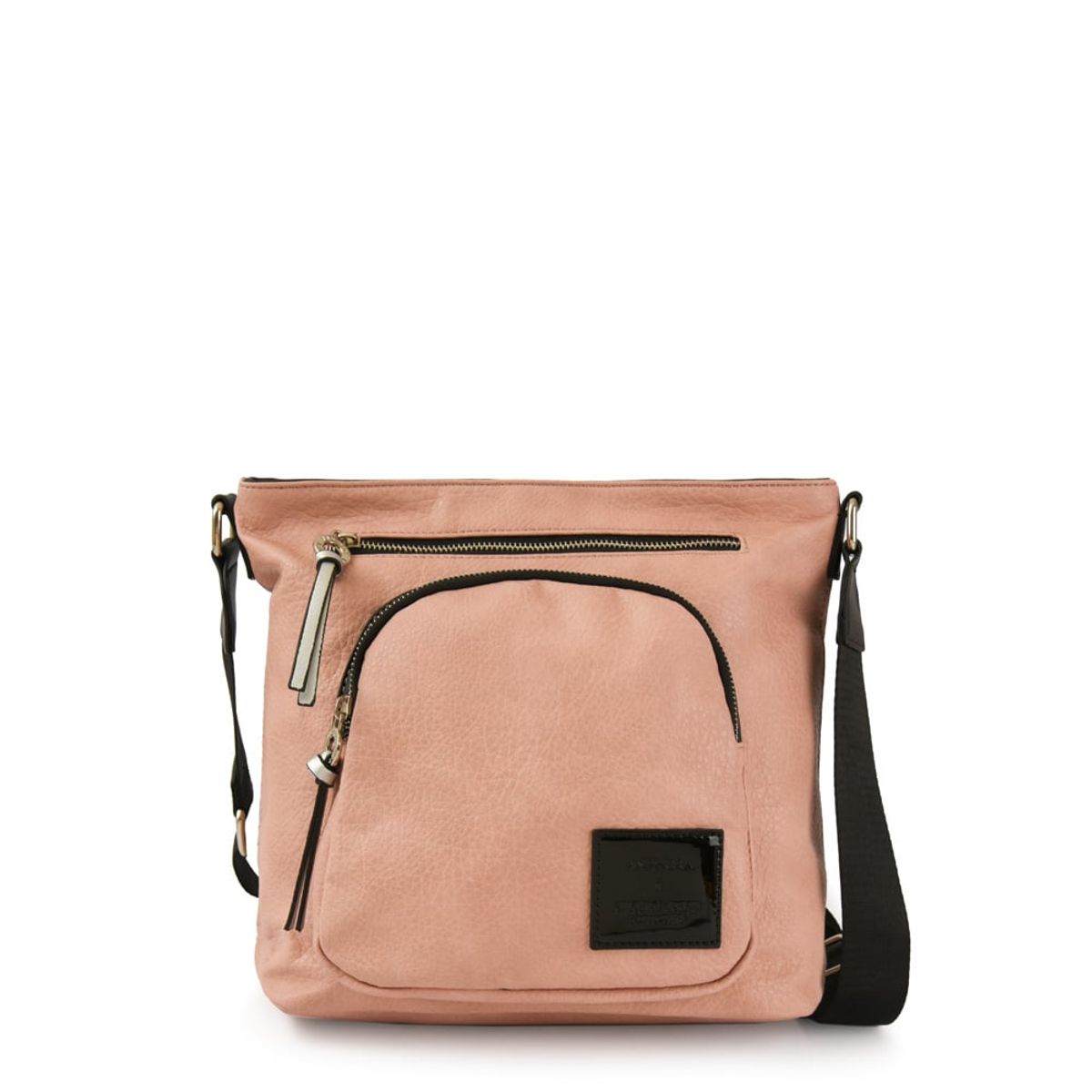 AMPHORA - Cartera Bandolera Mediana Rebecca Rosa Viejo