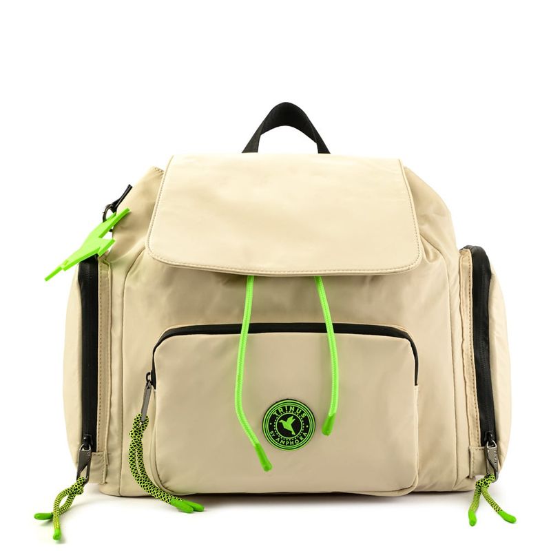 TRINUS - Mochila Grande Raissa Blanco Crudo
