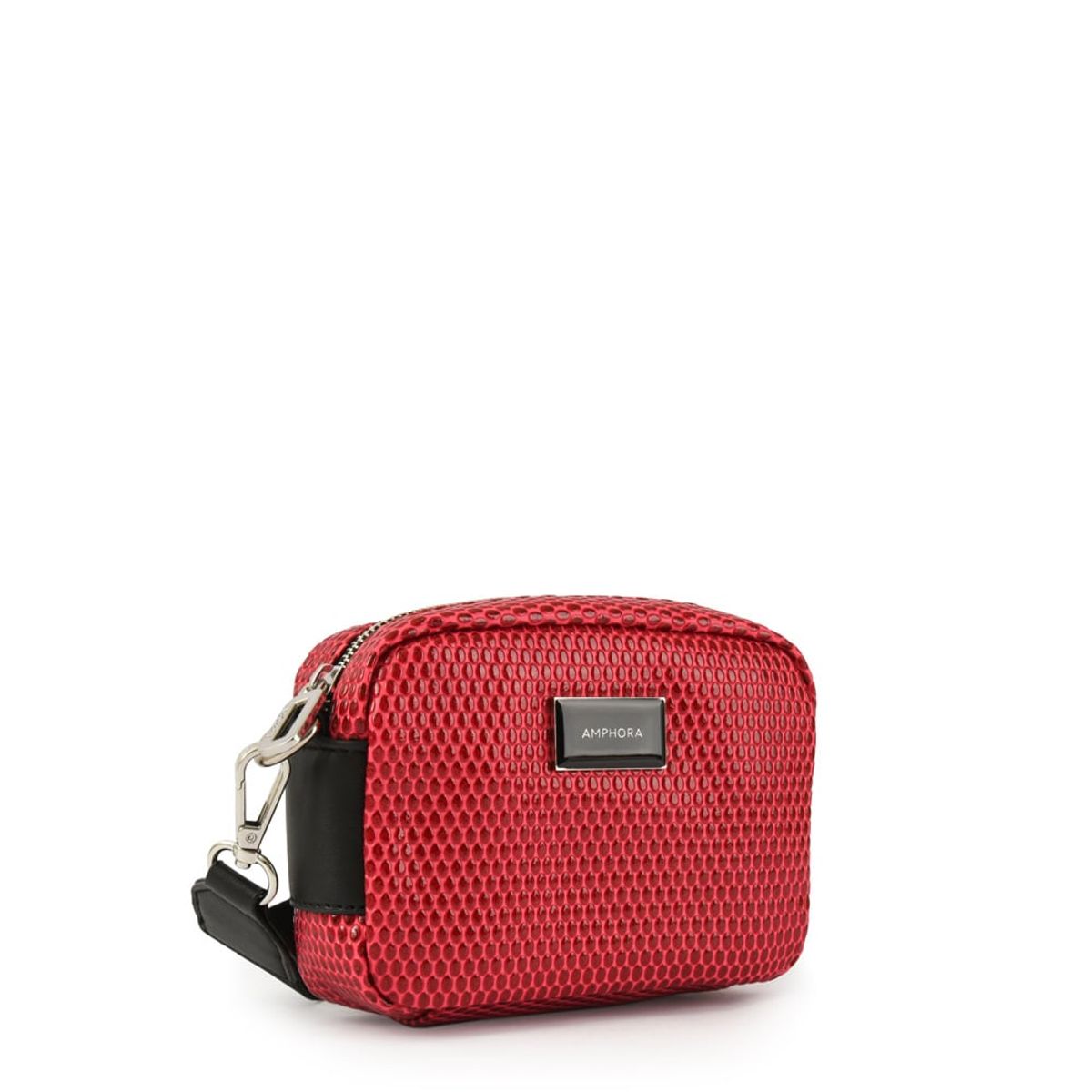 AMPHORA - Cartera Bandolera salma pequeña rojo