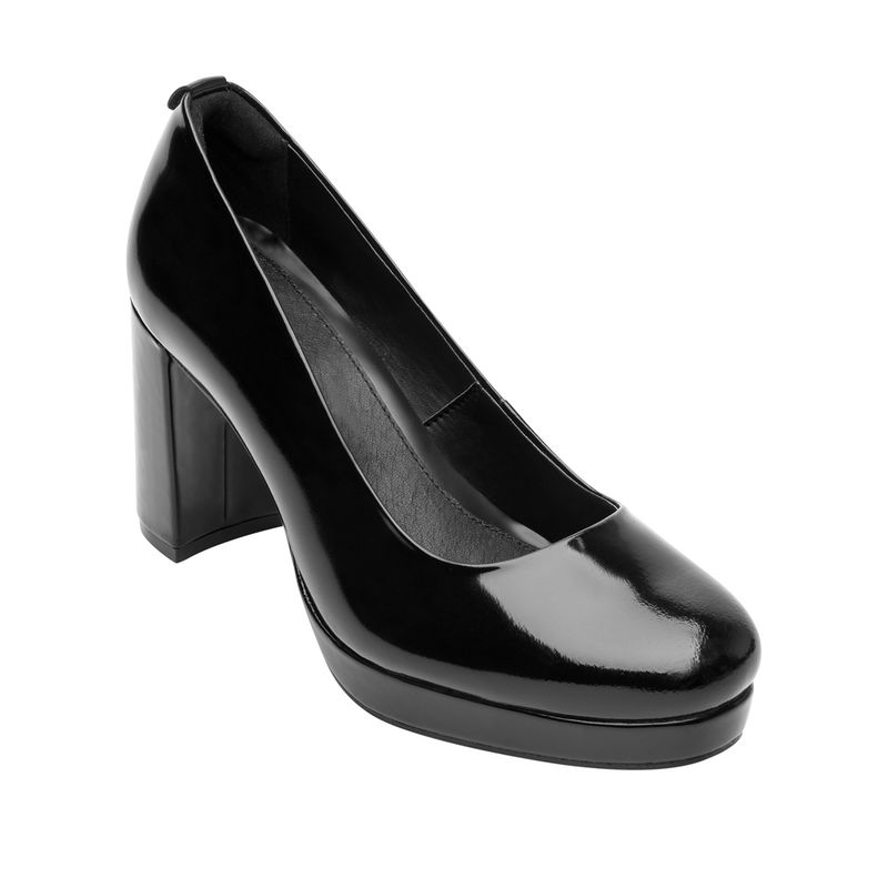 FLEXI - Zapato Mujer Cuero Flavia Negro Flexi