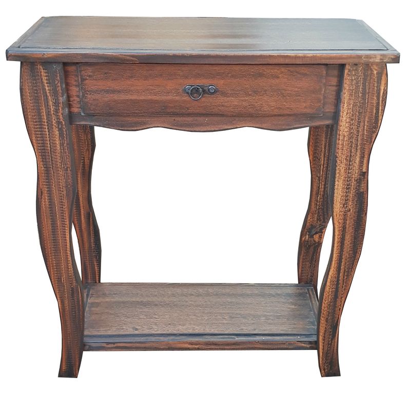 Mesa de arrimo vintage cafe