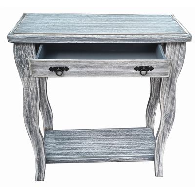 Imagen 2 del producto Mesa de arrimo vintage gris