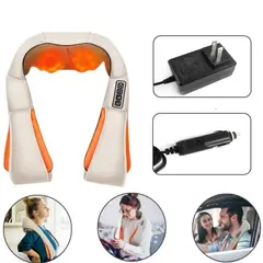 GENERICO - Masajeador Profesional Hombros Cuello Espalda Relajación Spa