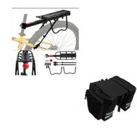 Parilla más alforja o Bolso para bicicletas