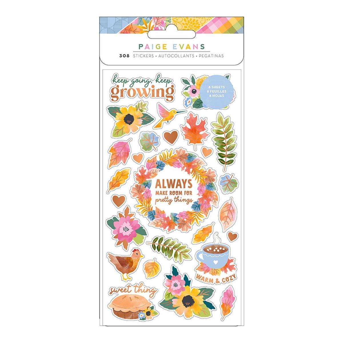 AMERICAN CRAFTS - Paige Evans  Garden Shoppe Libro de Stickers