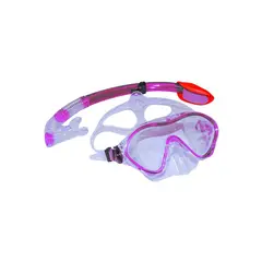 GILI - SET LENTE SNORKEL JUNIOR ROSA