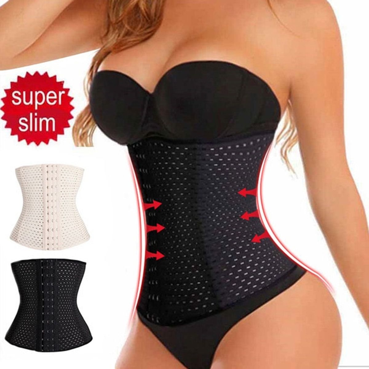 GENERICO - Faja Cintura de Avispa - Reduce cm de Abdomen