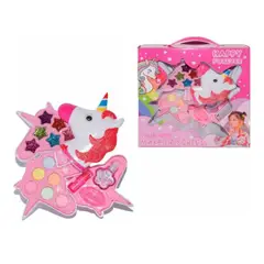 FLOWER SECRET - Set de maquillaje para niñas diseño unicornio