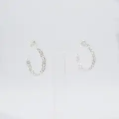 ROSETT - Aros Media Argolla Ojo de Perdiz Plata Ley 925