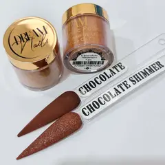 GENERICO - Polvo Acrilico Chocolate Shimmer de la Marca Dream Nails