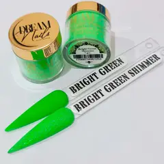 GENERICO - Polvo Acrilico Bright Green de la Marca Dream Nails