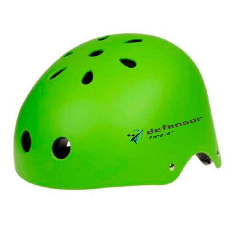 DEFENSOR FOREVER - Casco urbano adulto no regulable de bicicleta verde