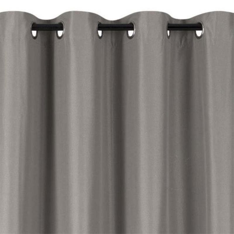 GENERICO - CORTINA BLACKOUT 2 PAÑOS 140X210 CM VISON