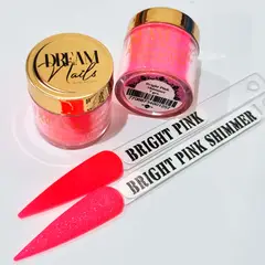 GENERICO - Polvo Acrilico Bright Pink de la Marca Dream Nails