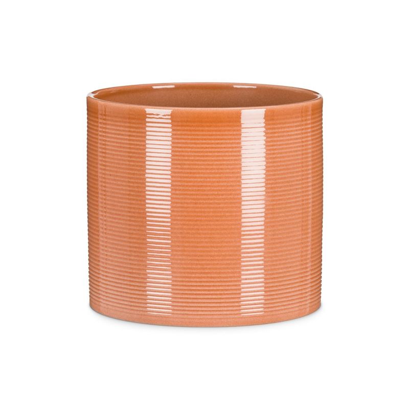 SCHEURICH - Macetero Cerámica 16 cm Naranjo