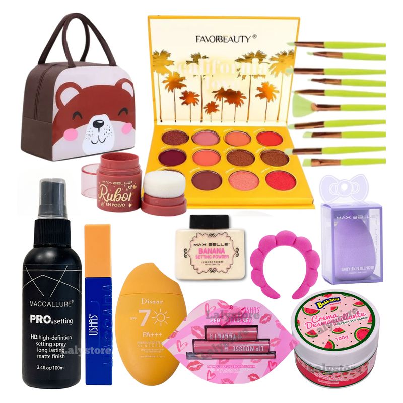 MAXBELLE - Set Completo De Maquillaje Makeup Perfecto Para Regalo