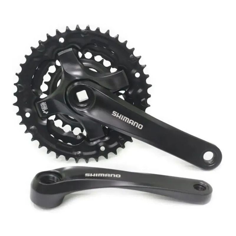 SHIMANO - Volante Shimano Fc-ty301, 6 / 7 / 8v. Dientes 48-38-28