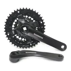 SHIMANO - Volante Fc-ty301, 6 / 7 / 8v. Dientes 48-38-28