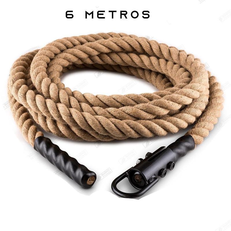 BASKO FITNESS - Trepa Crossfit 6 Metros Con Gancho