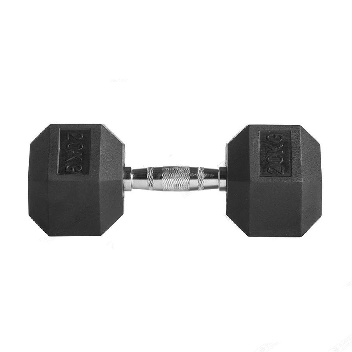 Fitness Mancuerna Hexagonal De Caucho Unidad 20 Kg, marca BASKO FITNESS - Foto Principal