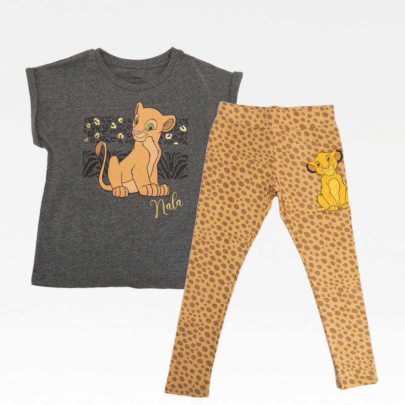 DISNEY - Conjunto Niña Rey León Baby Simba Multicolor Disney