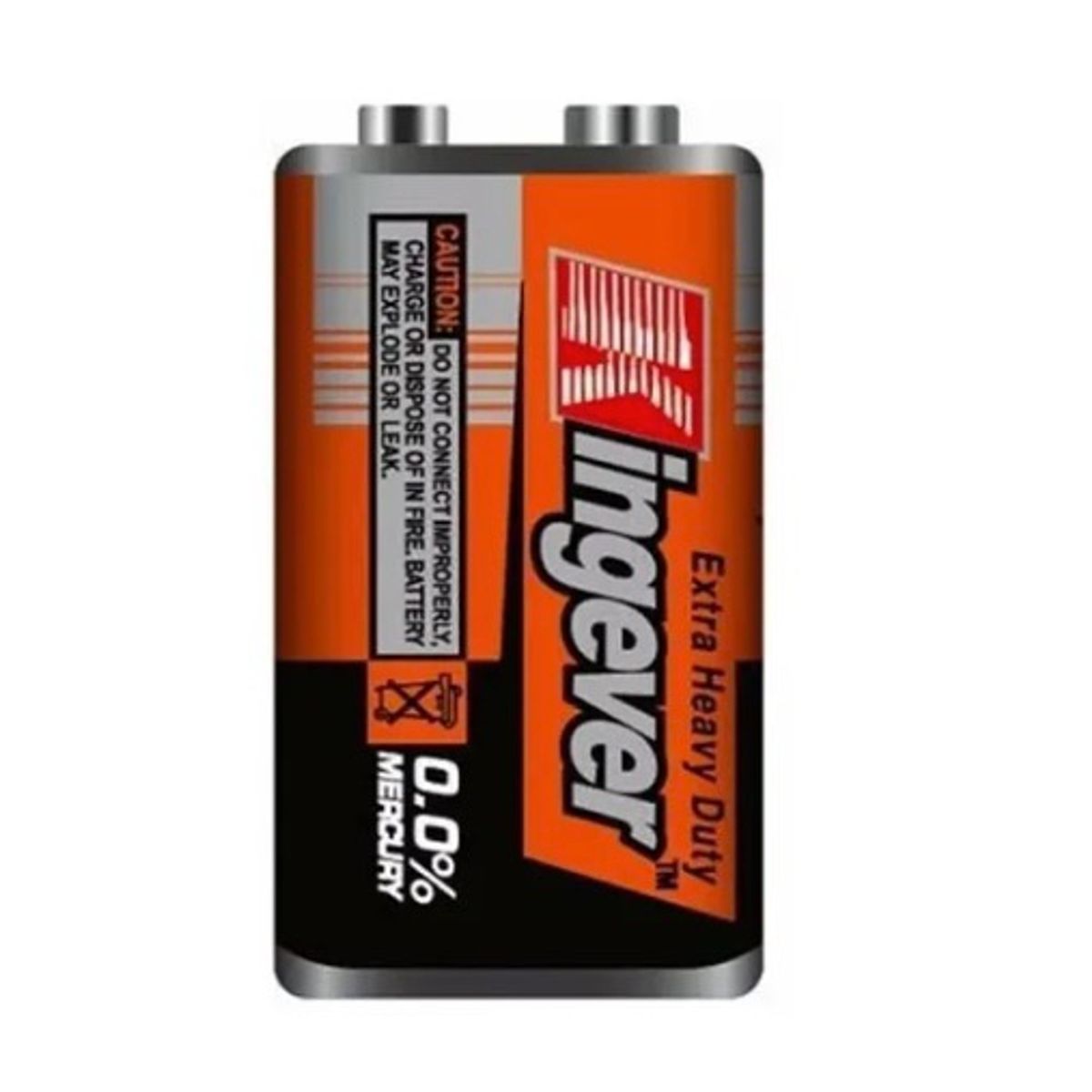 GENERICO - Pack De 2 Pilas De 9 Voltios Extra Heavy Duty Multímetro