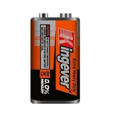 GENERICO - Pack De 2 Pilas De 9 Voltios Extra Heavy Duty Multímetro