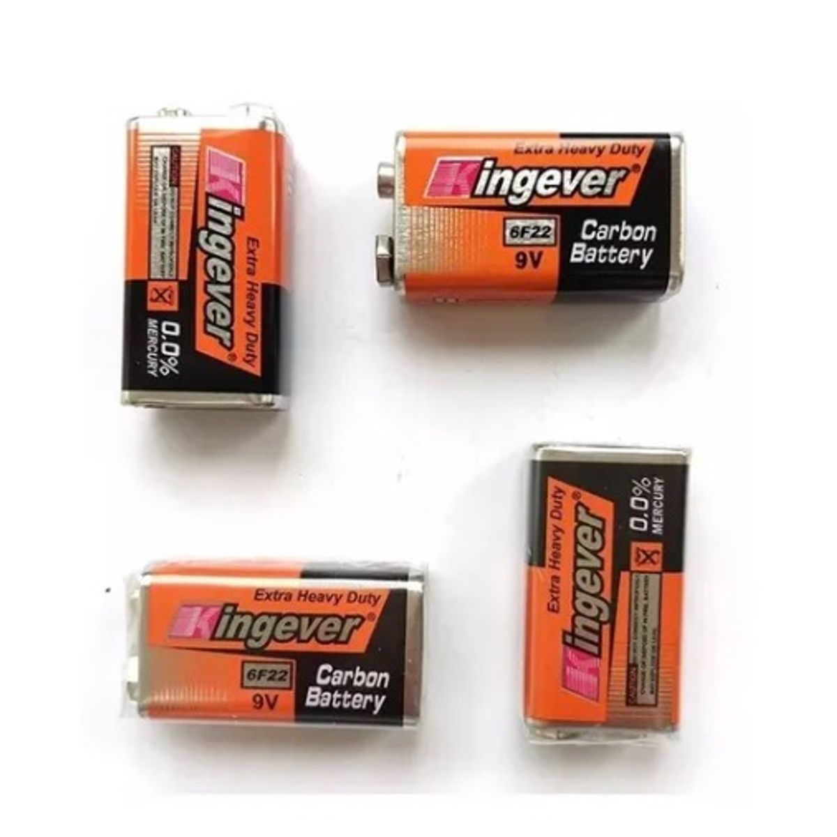 GENERICO - Pack De 2 Pilas De 9 Voltios Extra Heavy Duty Multímetro