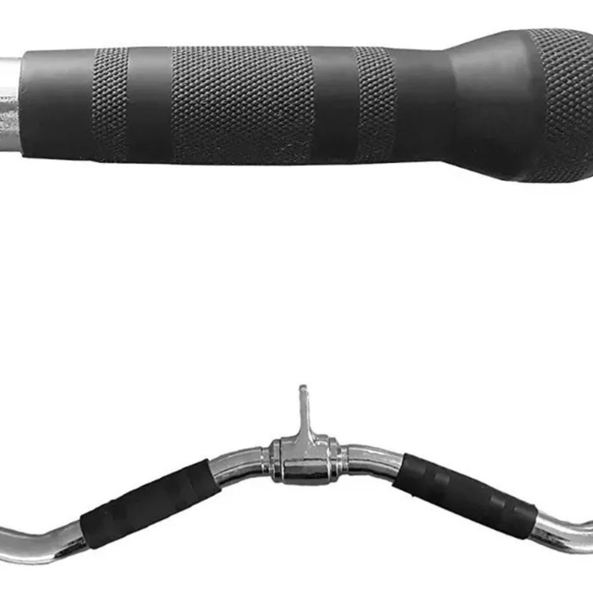 BASKO FITNESS - Accesorio Polea Barra Curva