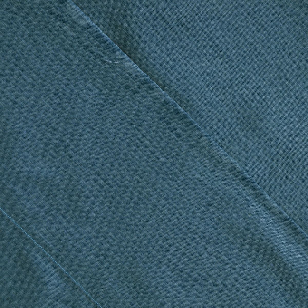 MASHINI - Sábana 144 Hilos Colores Lisos 2 P Petróleo