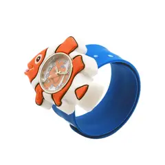 DULCCITTO - Anisnap Snap Band Reloj Niño Diseño Fish