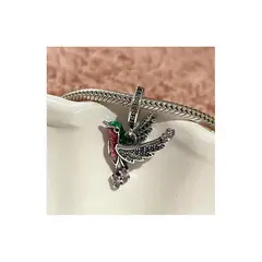 TRENDY CHARMS - Charm Colibrí Plata 925
