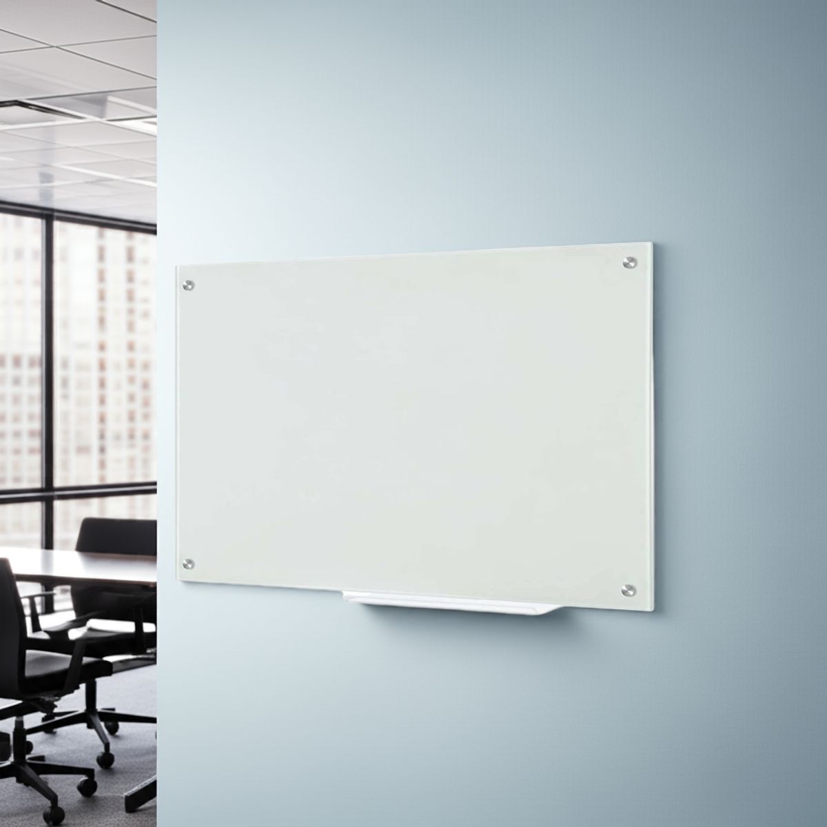 IGPRO - Pizarra Glass Pro Vidrio Templado Blanco de 90x120cm 4mm IGPRO