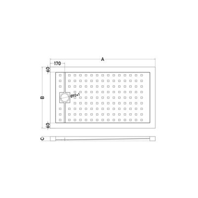Imagen 2 del producto Receptaculo metacrilato 150x70x5