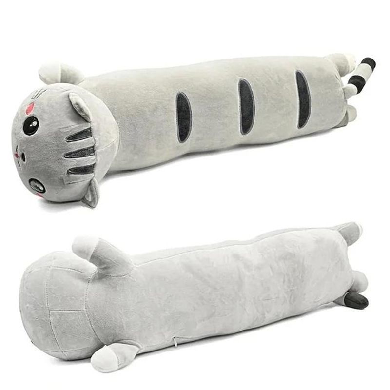 NEKO - COJIN ALMOHADA FORMA DE GATO ACOSTADO