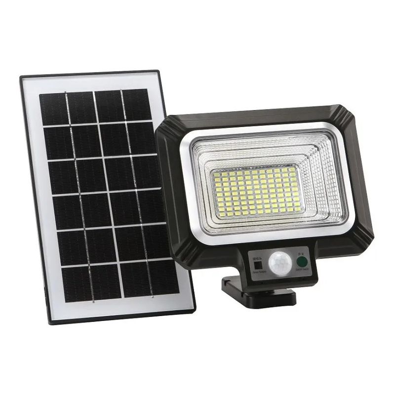 GENERICO - Kit Lámpara Foco Solar 99 Led 50w Movimiento Panel Solar / 220028