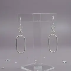 ROSETT - Aros Ovalos Plata Ley 925