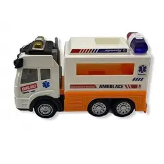 ANGELES DEL HOGAR - Juguete Ambulancia sonido y luces