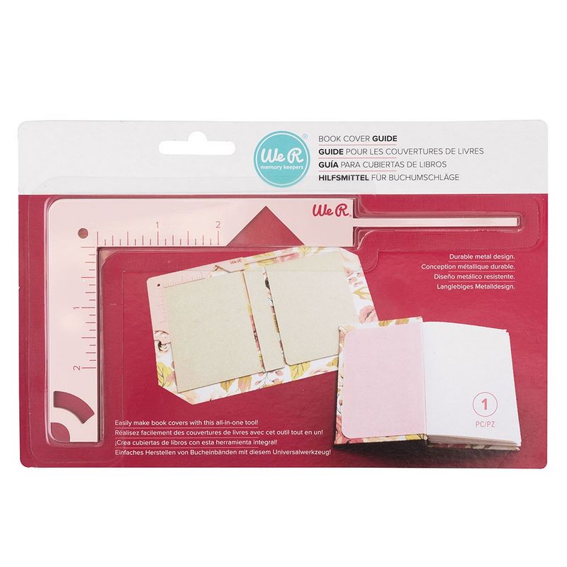 AMERICAN CRAFTS - We R Memory Keepers - Book Cover Guide - Pink