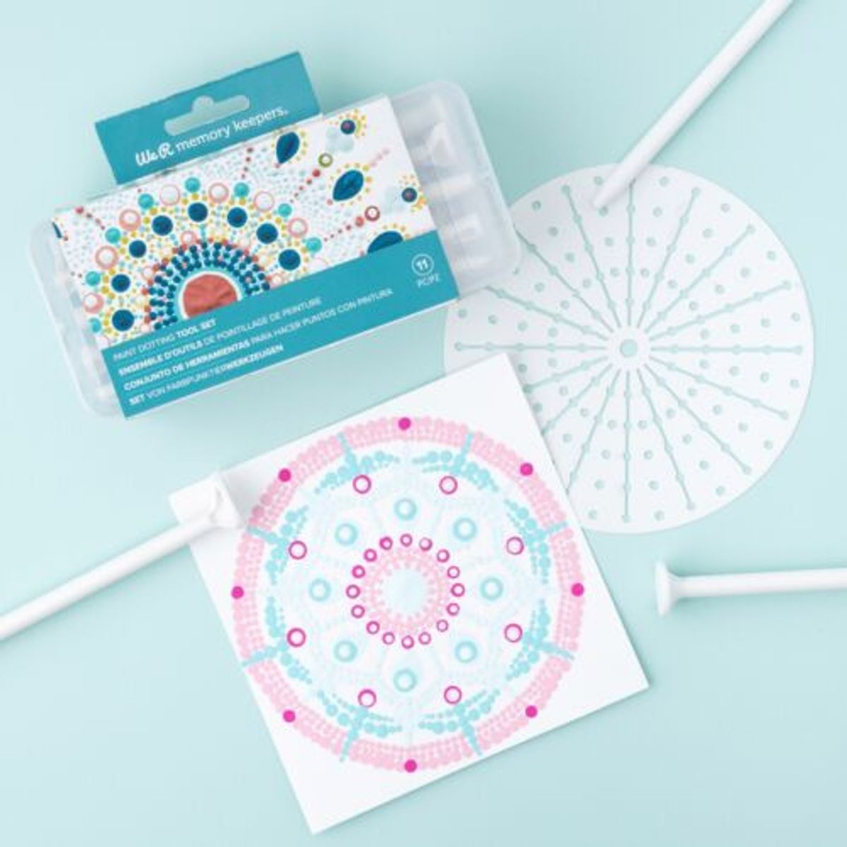 AMERICAN CRAFTS - We R Memory Keepers - Paint Dotting Set