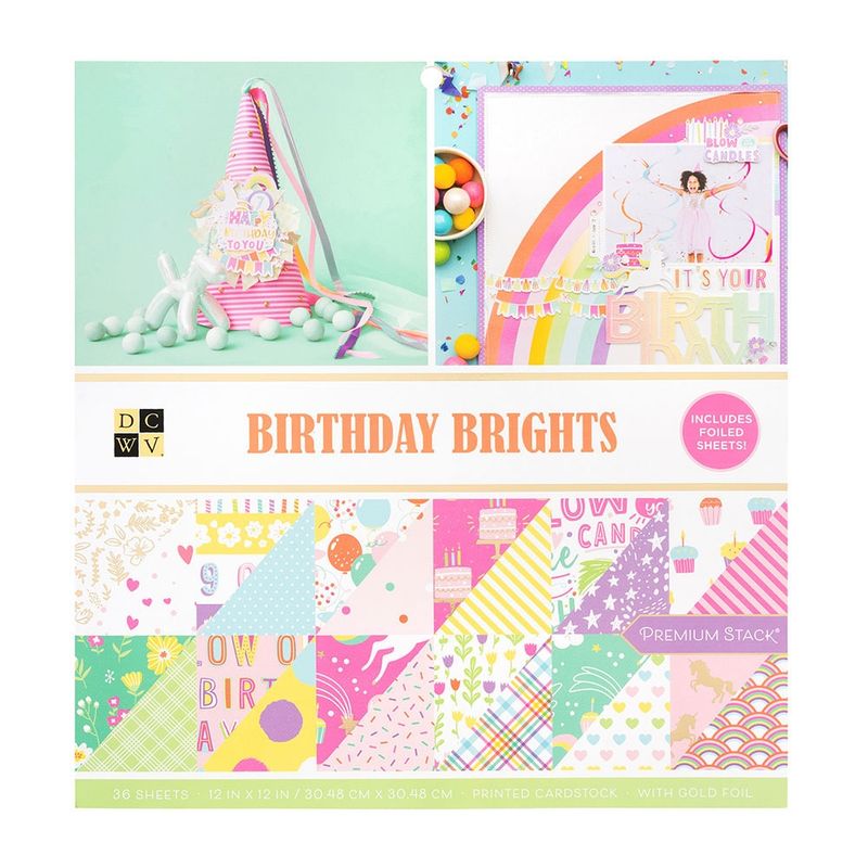 AMERICAN CRAFTS - Die Cuts with a View - 12 x 12 Double Sided Paper Stack