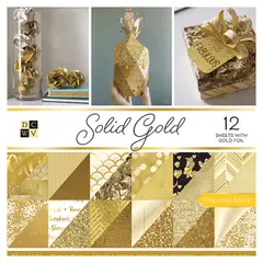 AMERICAN CRAFTS - Solid Gold, 30 x 30 cm, Multicolor, Talla Unica