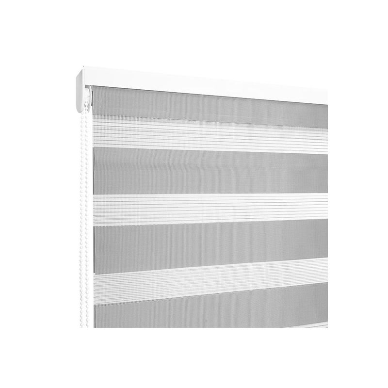 CHANTILLY - Cortina Duo 150 X 165 Cm Gris Plata CHANTILLY