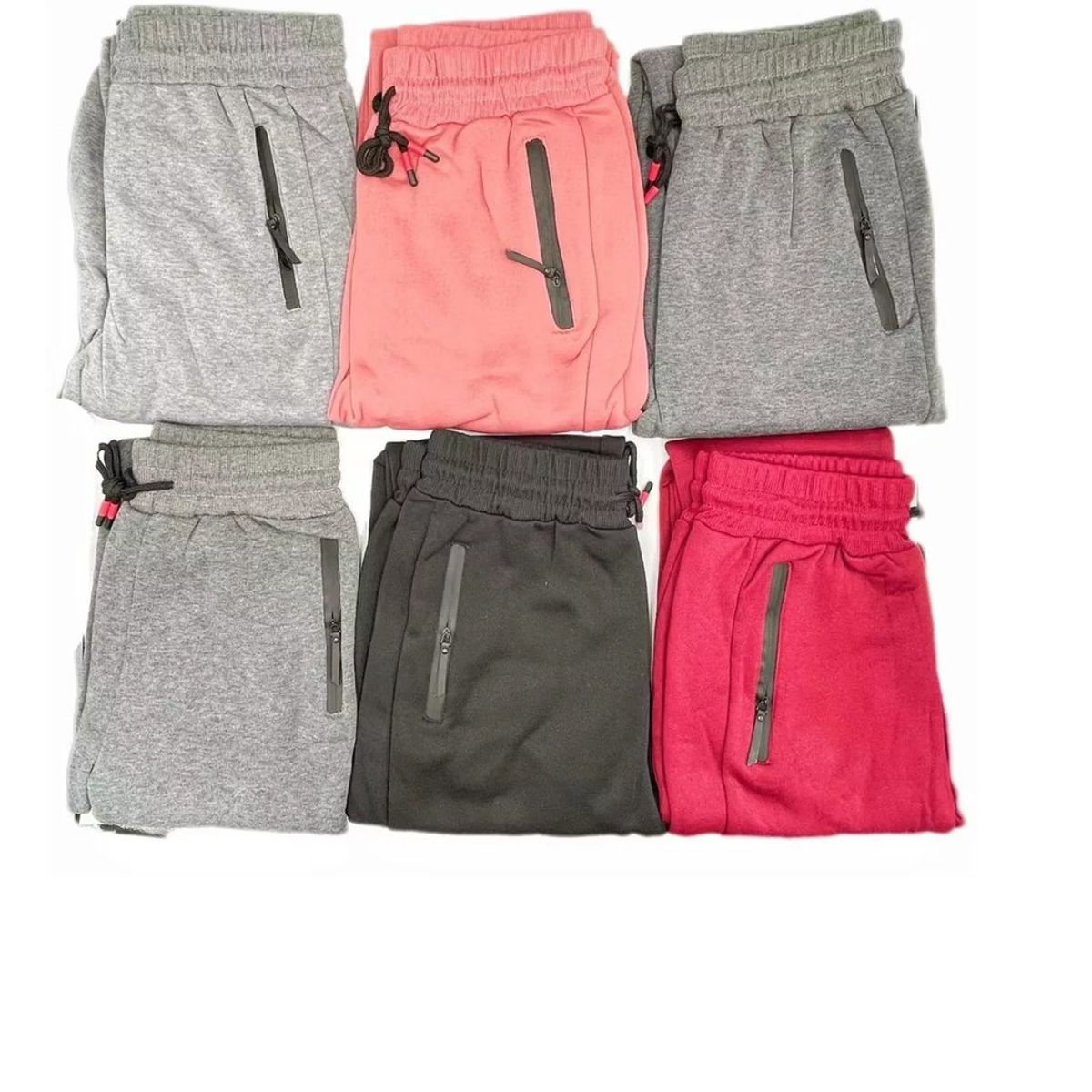 EVERSO - Pack3 Pantalón Deportivo Jogger Buzo Mujer Algodón